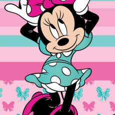 Dětská osuška Minnie Hearts 04