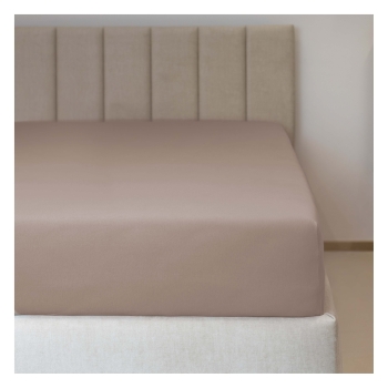 Prostěradlo jersey č.10 béžová