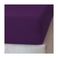 Prostěradlo jersey č.43 tm.fialová