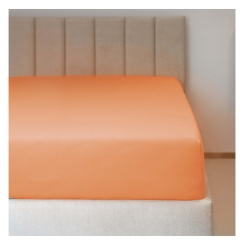 Jersey prostěradlo č.8 broskev LYCRA