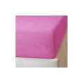 Prostěradlo froté č.12 tm.růžová