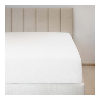 Froté prostěradlo č.1 bílá