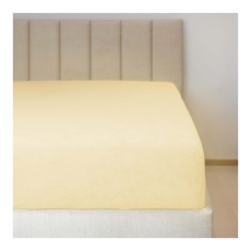 Froté prostěradlo č.4 sv.žlutá