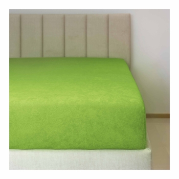 Metráž froté č.42 zelená kiwi