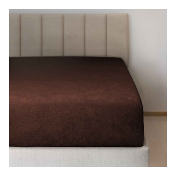 Metráž froté č.45 čokoládová