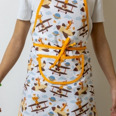 Dětská zástěra Letadla