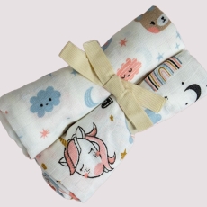 Plena tisk 70x70 DUO mráček + jednorožec