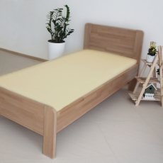 Prostěradlo bavlna plátno žluté