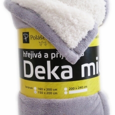 Deka beránek šedá č. 31