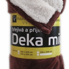 Deka beránek čokoláda č. 45