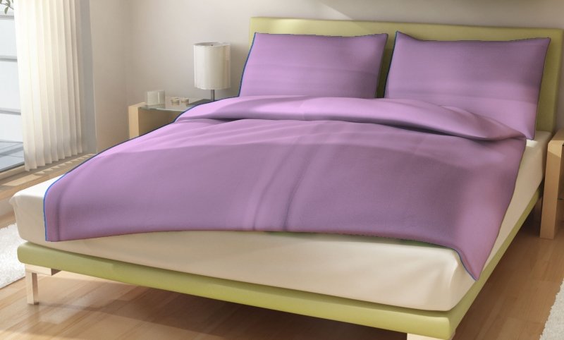 Polášek Holešov Povlečení MICRO UNI č.14 fialová 100% polyester Fialová 200x220 1x 70x90 2x