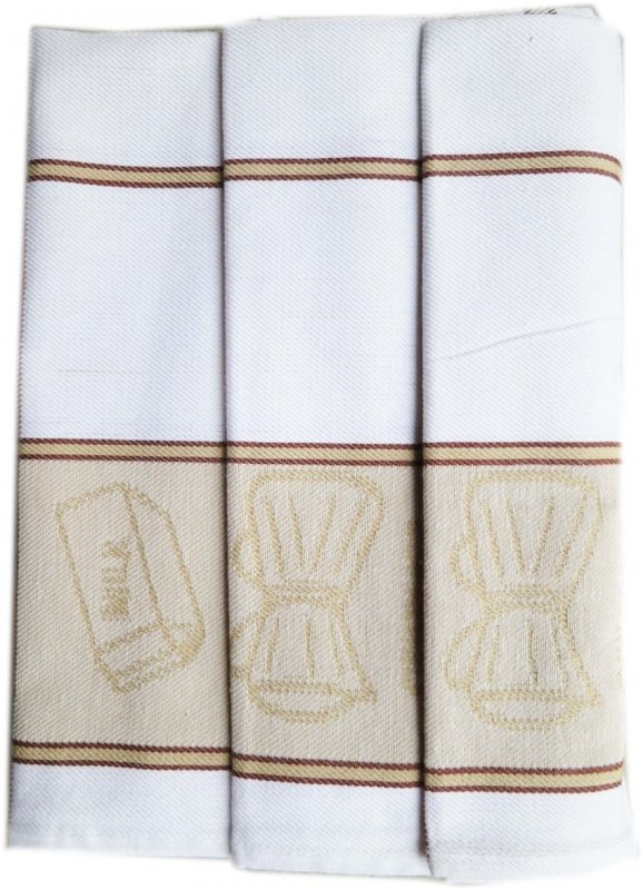 Polášek Holešov Utěrky Egypt č.33 100% bavlna Béžová 50x70