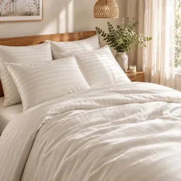 Damaškové povlečení Light cream