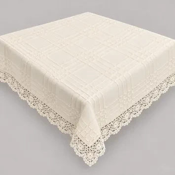 Obrus Verona svetlá čipka