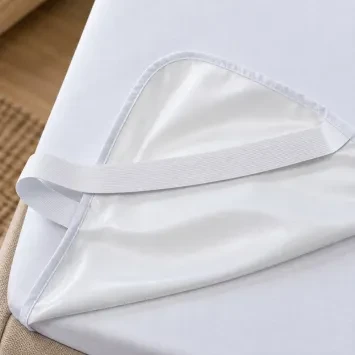 PU chránič jersey bílá
